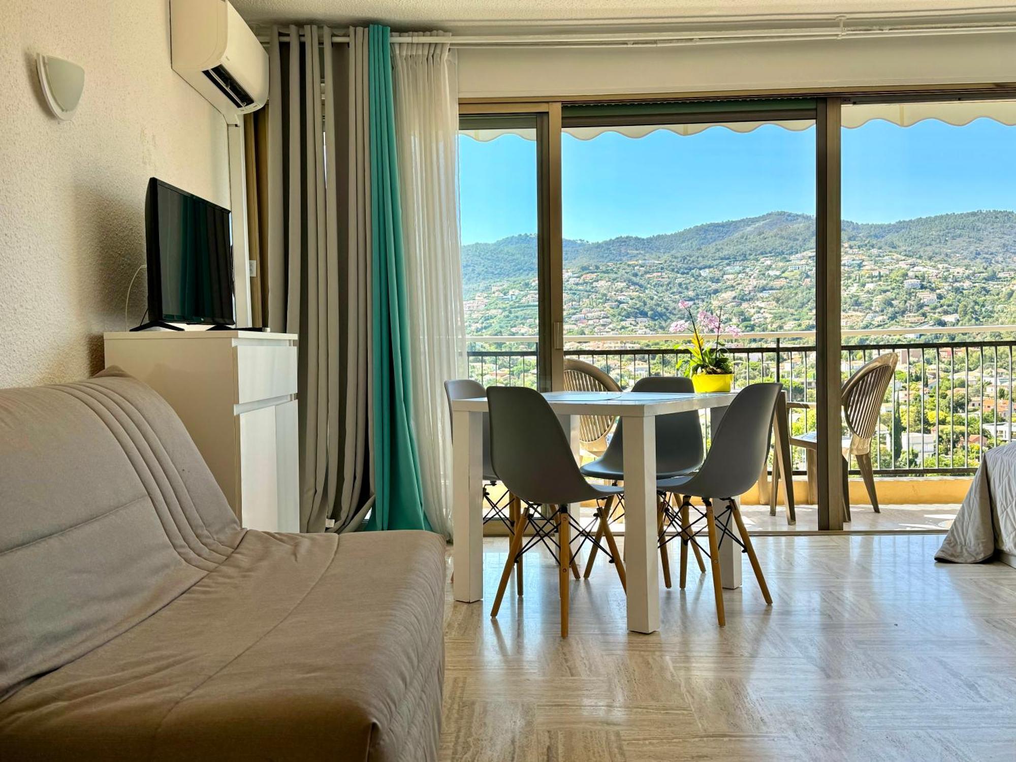 My Resid Appart Cannes Vue Marina Et Vue Montagne Mandelieu エクステリア 写真